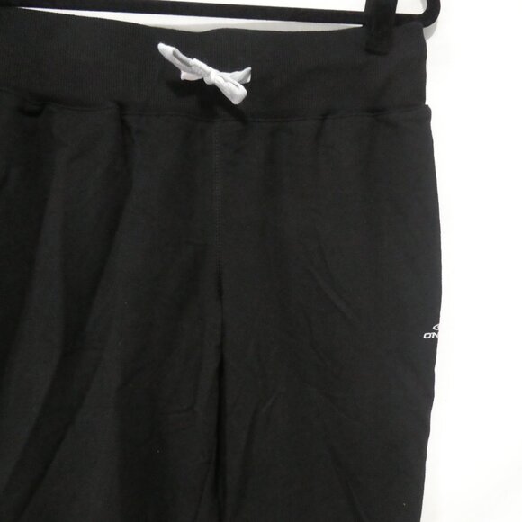 O'NEILL | medium | Black Sweatpants W/ Contrasting White Drawstring - Picture 4 of 16